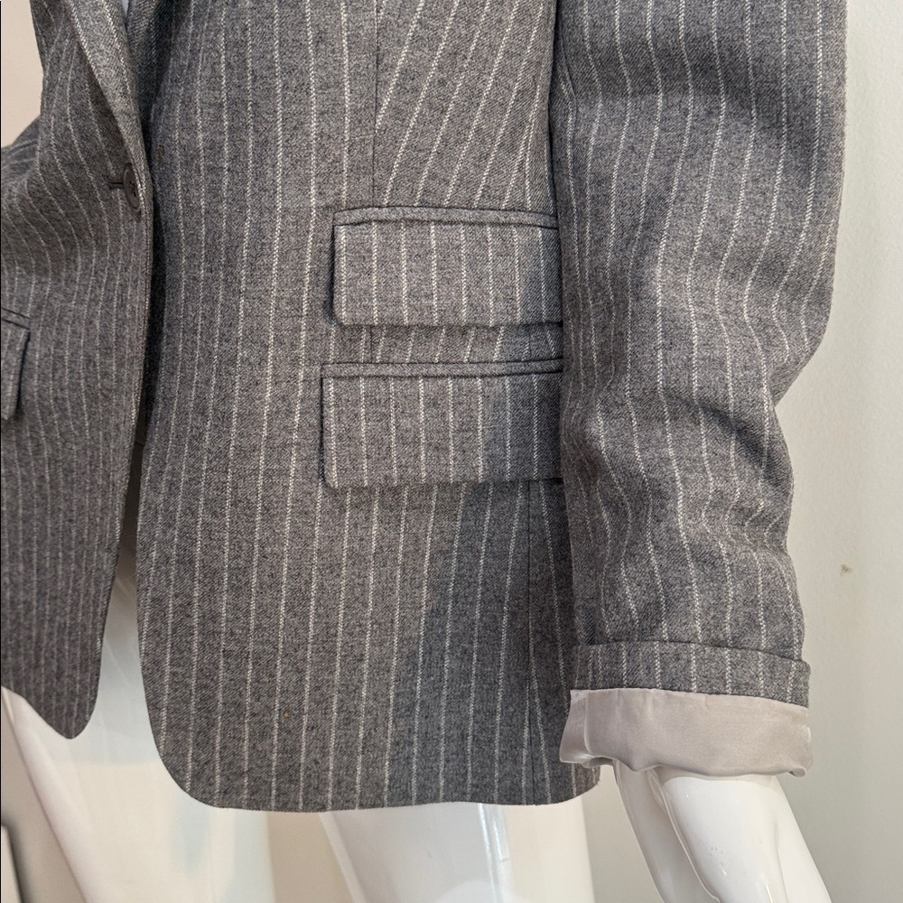 Brooks Brothers Wool Stellita Fit Pin Stripe Blazer Corpcore - Picture 6 of 11